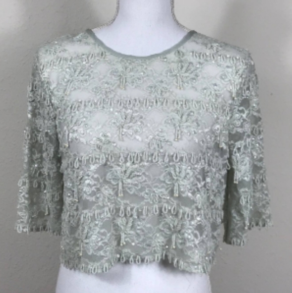 Topshop beaded crop top - Picture 3 of 10